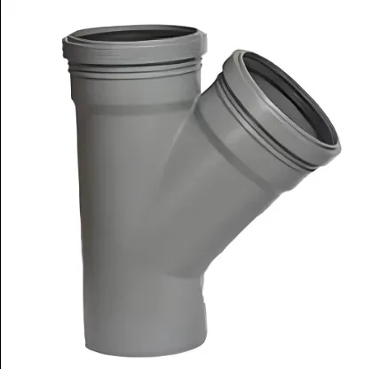 فرع Y مائل UPVC قناة 45° 160 ملم