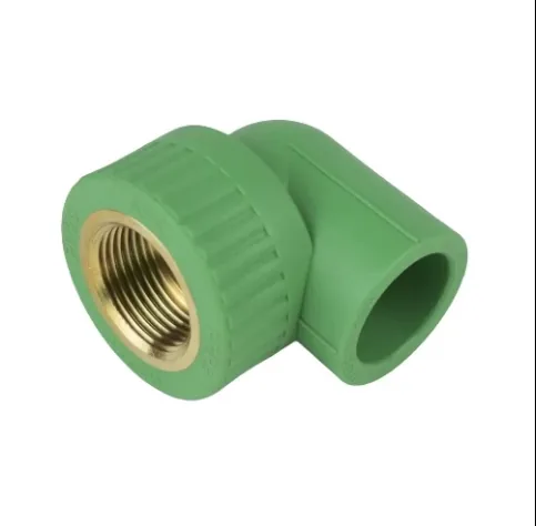 كوع PPR أنثى ملولب المنيف × 4 بوصة 25 ملم 3/